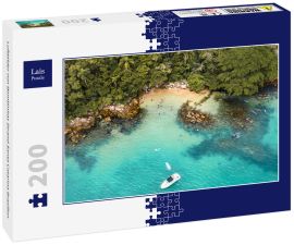 Lais Puzzle - Luftbilder von Bombinhas Strand Santa Catarina Brasilien - 200 Teile