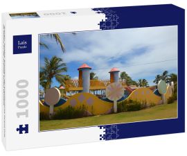 Lais Puzzle - Aracaju, Sergipe, Brasilien: der brasilianische Strand Orla de Atalaia an der Avenida Santos Dumont - 1.000 Teile
