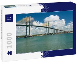 Lais Puzzle - Die Newton Navarro-Brücke über den Potengi-Fluss in Natal, Rio Grande do Norte Brasilien - 1.000 Teile