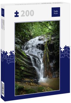 Lais Puzzle - Wasserfall in Lomba Grande - ländlicher Bezirk der Stadt Novo Hamburgo - RS, Brasilien - 200 Teile