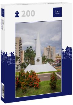 Lais Puzzle - Städtisches Denkmal - Obelisco - Campo Grande Mato Grosso do Sul, Brasilien - 200 Teile