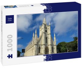 Lais Puzzle - São Paulo, Brasilien: Heiligtum von Santa Terezinha, die größte Kirche in Taubaté - 1.000 Teile