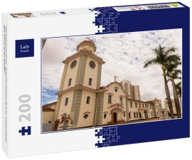 Lais Puzzle - Alte katholische Kirche - Igreja Sao Francisco de Assis - Campo Grande - Mato Grosso do Sul, Brasilien - 200 Teile