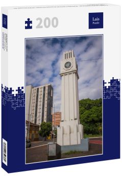 Lais Puzzle - Städtisches Denkmal - Relogio Central, Campo Grande, Mato Grosso do Sul, Brasilien - 200 Teile