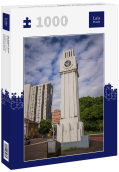 Lais Puzzle - Städtisches Denkmal - Relogio Central, Campo Grande, Mato Grosso do Sul, Brasilien - 1.000 Teile