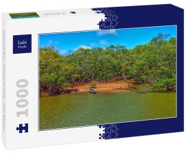 Lais Puzzle - Mangrove, Boot - Delta do Parnaíba - Piauí, Brasilien - 1.000 Teile