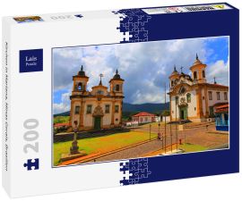 Lais Puzzle - Kirchen in Mariana, Minas Gerais, Brasilien - 200 Teile
