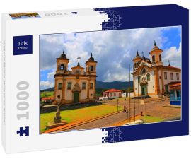 Lais Puzzle - Kirchen in Mariana, Minas Gerais, Brasilien - 1.000 Teile