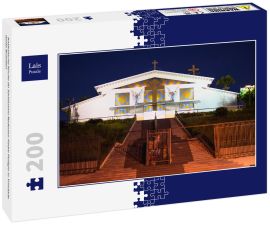 Lais Puzzle - Katholische Kirche do Santíssimo Redentor Padre Pelágio in Trindade Goiás Brasilien - 200 Teile