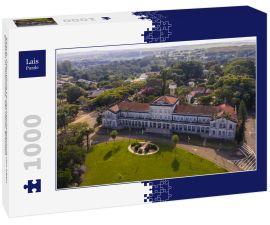 Lais Puzzle - ESALQ, Öffentliche Landwirtschaftsschule von oben gesehen in Piracicaba, São Paulo, Brasilien - 1.000 Teile
