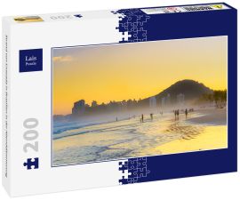 Lais Puzzle - Strand von Enseada in Brasilien in der Abenddämmerung - 200 Teile