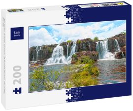 Lais Puzzle - Alto Paraíso de Goiás. Cachoeira da Muralha (Muralha-Wasserfall), Brasilien - 200 Teile