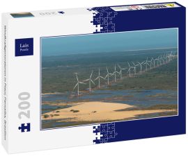 Lais Puzzle - Windkraftgeneratoren in Piauí, Parnaiba, Brasilien - 200 Teile