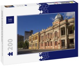 Lais Puzzle - Fassaden der Gebäude Palacete Dantas und Solar Narbona in Belo Horizonte, Bundesstaat Minas Gerais, Brasilien - 200 Teile