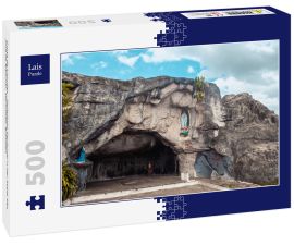 Lais Puzzle - Gruta de Lourdes - Religiöses Denkmal in der Stadt São José de Ribamar, Maranhão, Brasilien - 500 Teile