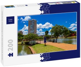 Lais Puzzle - Landschaft des Parque Ipiranga in der Stadt Anápolis in Goiás, Brasilien - 200 Teile