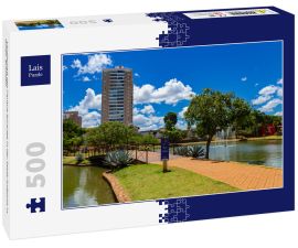 Lais Puzzle - Landschaft des Parque Ipiranga in der Stadt Anápolis in Goiás, Brasilien - 500 Teile