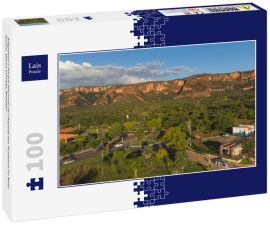 Lais Puzzle - Salgadeira e Parque Nacional da Chapada dos Veadeiros no Mato Grosso. Bioma Cerrado, Brasilien - 100 Teile