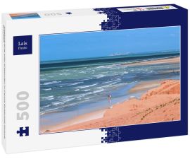 Lais Puzzle - Kiteboarding oder Kitesurfen in Canoa Quebrada Strand, Brasilien - 500 Teile