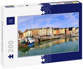 Lais Puzzle - Hafen von Dieppe, Frankreich - 200 Teile