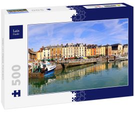 Lais Puzzle - Hafen von Dieppe, Frankreich - 500 Teile