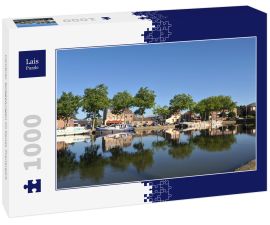 Lais Puzzle - Cambrai, Spiegelungen im Kanal, Frankreich - 1.000 Teile