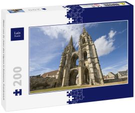 Lais Puzzle - Abtei von St-Jean-des Vignes in Soissons, Frankreich - 200 Teile