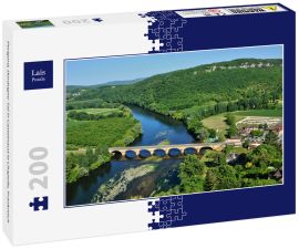 Lais Puzzle - Perigord, Dordogne-Tal in Castelnaud la Chapelle, Frankreich - 200 Teile