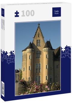 Lais Puzzle - Schloss; Rathaus; Region Pays de Loire; La Fléche; 72, Frankreich - 100 Teile