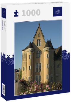 Lais Puzzle - Schloss; Rathaus; Region Pays de Loire; La Fléche; 72, Frankreich - 1.000 Teile