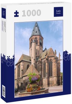 Lais Puzzle - Elsass, Haguenau, Hagenau, Kirche St-Georges, Frankreich - 1.000 Teile