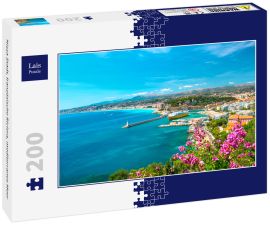 Lais Puzzle - Nizza Stadt, französische Riviera, mediterranes Meer - 200 Teile