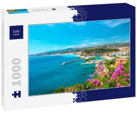 Lais Puzzle - Nizza Stadt, französische Riviera, mediterranes Meer - 1.000 Teile