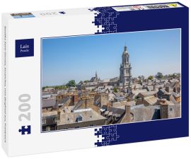 Lais Puzzle - Basilika Saint-Gervais, Avranches, vom Bergfried aus, Frankreich - 200 Teile