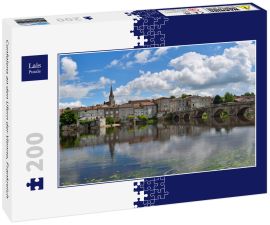 Lais Puzzle - Confolens an den Ufern der Vienne, Frankreich - 200 Teile