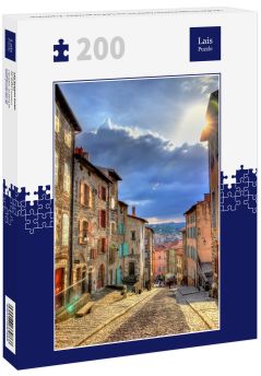Lais Puzzle - Straße im historischen Zentrum von Le Puy-en-Velay - Frankreich - 200 Teile