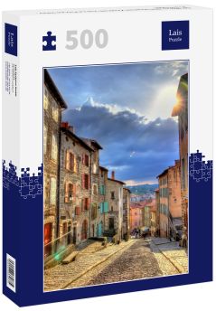 Lais Puzzle - Straße im historischen Zentrum von Le Puy-en-Velay - Frankreich - 500 Teile