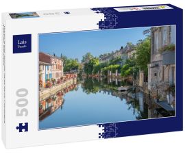 Lais Puzzle - Vue sur le bief, Joinville, Haute Marne, Champagne Ardennen, Frankreich - 500 Teile