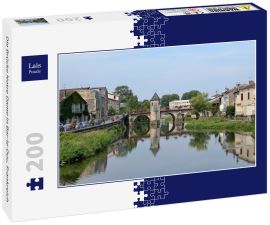 Lais Puzzle - Die Brücke Notre Dame in Bar-le-Duc, Frankreich - 200 Teile