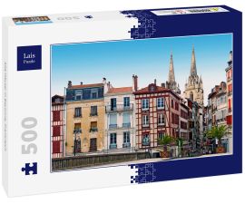 Lais Puzzle - Alte Häuser in Bayonne, Frankreich - 500 Teile