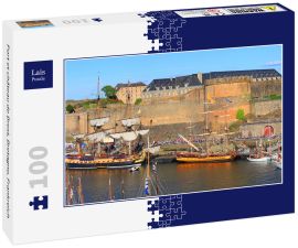 Lais Puzzle - Port et château de Brest, Bretagne, Frankreich - 100 Teile
