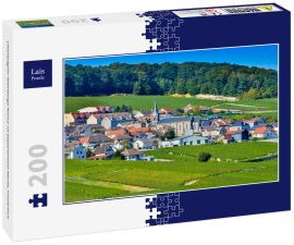 Lais Puzzle - Champagner-Weinberge Mancy im Departement Marne, Frankreich - 200 Teile