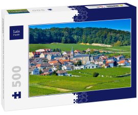 Lais Puzzle - Champagner-Weinberge Mancy im Departement Marne, Frankreich - 500 Teile