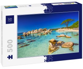 Lais Puzzle - Pinienbaum am Strand von Palombaggia, Korsika, Frankreich - 500 Teile
