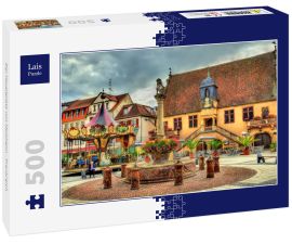 Lais Puzzle - Der Hauptplatz von Molsheim - Frankreich - 500 Teile