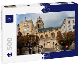 Lais Puzzle - Kathedrale von Pontoise (Saint-Maclou de Pontoise, 12. Jahrhundert) Frankreich - 500 Teile