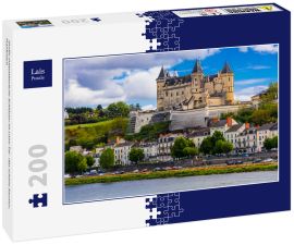 Lais Puzzle - Große mittelalterliche Schlösser im Loire-Tal - das schöne Saumur. Frankreich - 200 Teile