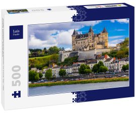 Lais Puzzle - Große mittelalterliche Schlösser im Loire-Tal - das schöne Saumur. Frankreich - 500 Teile