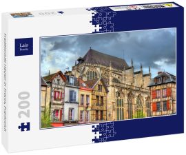 Lais Puzzle - Traditionelle Häuser in Troyes, Frankreich - 200 Teile
