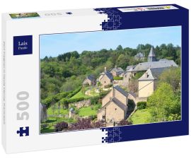 Lais Puzzle - Dorf Treignac in Haute Vienne, Frankreich - 500 Teile